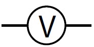 voltmetar simbol